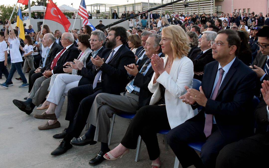 Η Περιφερειάρχης Αττικής στην τελετή έναρξης του Ευρωπαϊκού Πρωταθλήματος Ιστιοπλοΐας